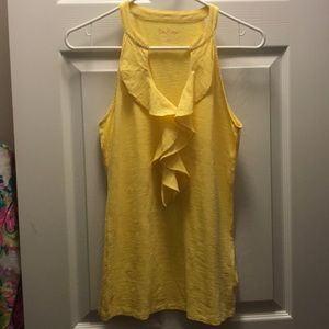 Lilly Pulitzer Yellow Tank
